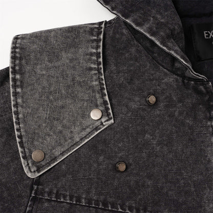 Wash and make old hooded jackets and jackets