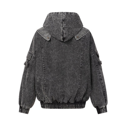 Wash and make old hooded jackets and jackets