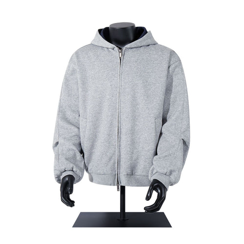 Simple old money style cardigan sweatshirt jacket