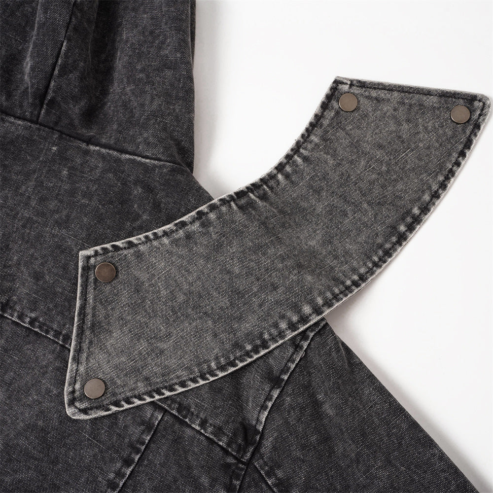 Wash and make old hooded jackets and jackets