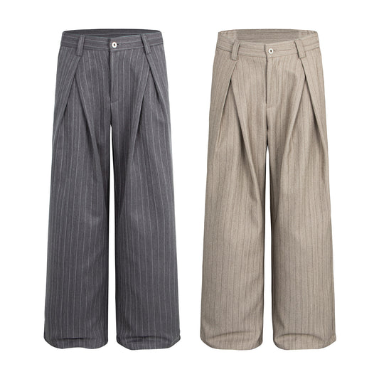 Old Money Style Loose Fit Pants for Men and Women