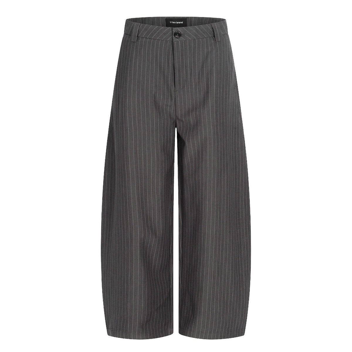Stripe Gray Casual Pants Men Women Old Money Style