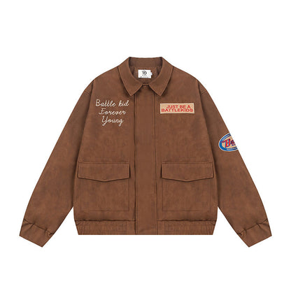 Pilot jacket leather jacket