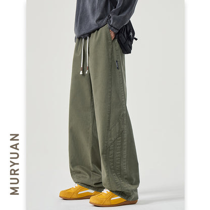 Streetwear Patchwork Deconstructed Cargo Pants