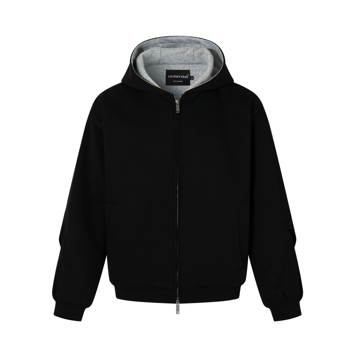 Simple old money style cardigan sweatshirt jacket