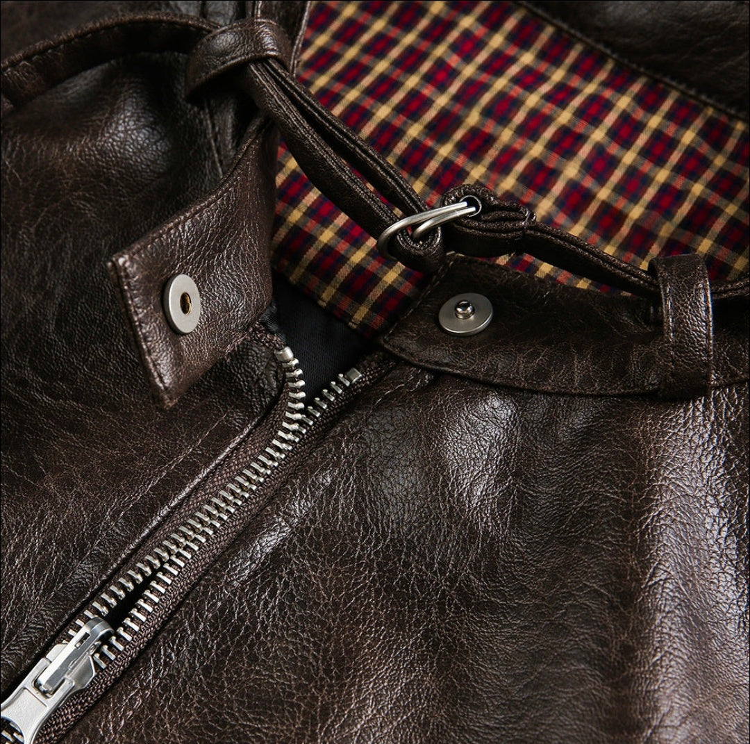Make old leather jackets and outerwear