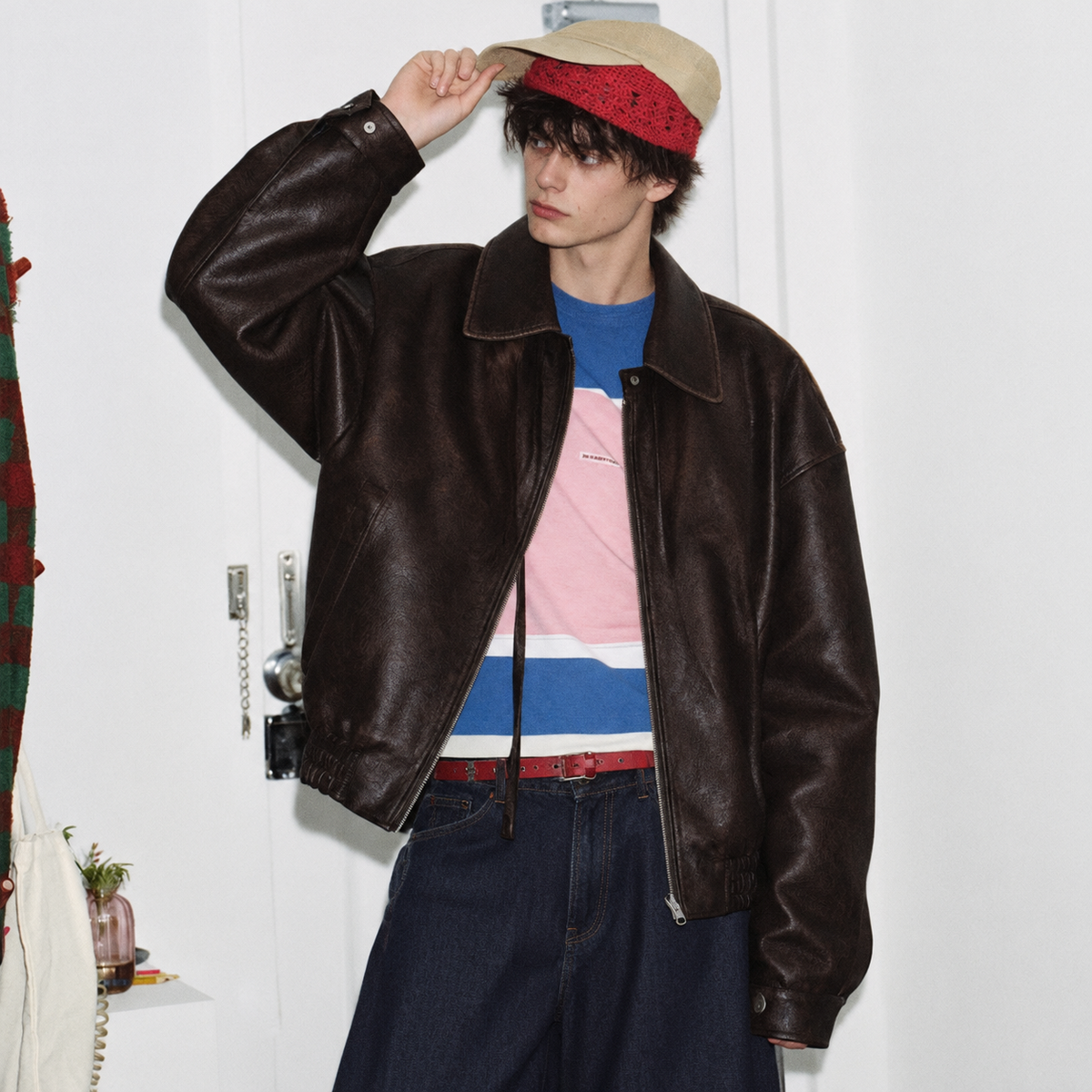 Make old leather jackets and outerwear