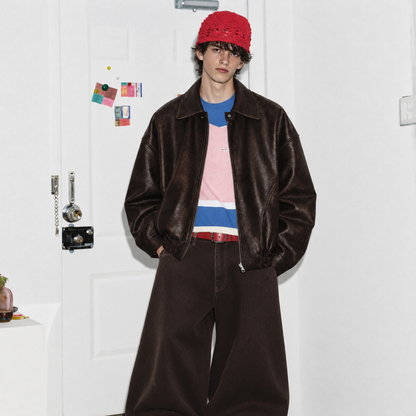 Make old leather jackets and outerwear